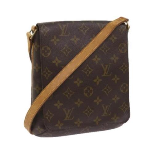 Louis Vuitton Vintage Pre-owned Canvas louis-vuitton-vskor Brown, Dam