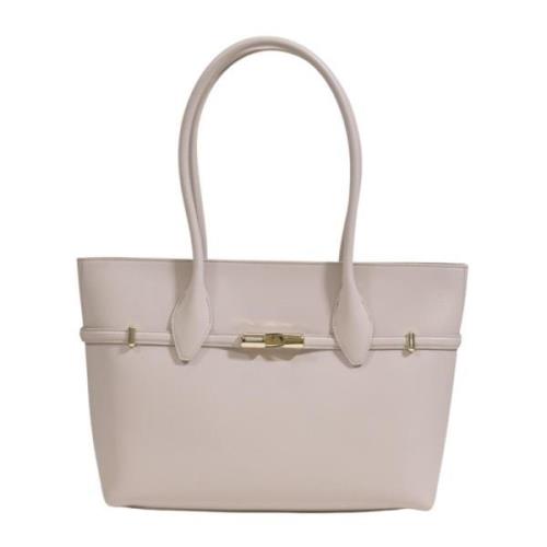 Furla Läder Toteväska Höst/Vinter Kollektion Gray, Dam