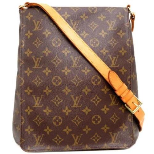 Louis Vuitton Vintage Pre-owned Canvas louis-vuitton-vskor Brown, Dam