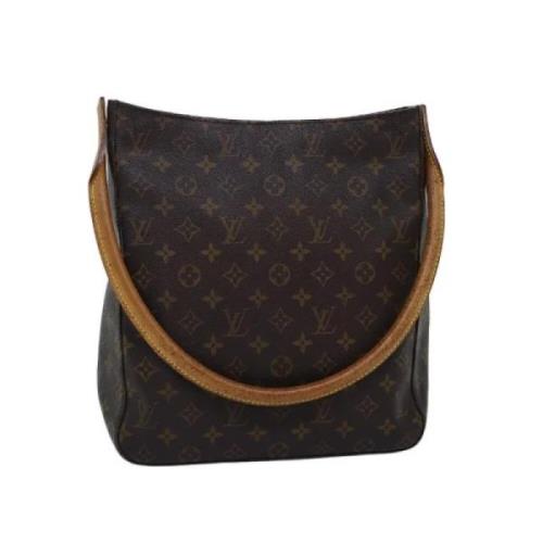 Louis Vuitton Vintage Pre-owned Canvas louis-vuitton-vskor Brown, Dam