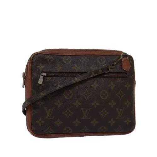 Louis Vuitton Vintage Pre-owned Canvas louis-vuitton-vskor Brown, Dam