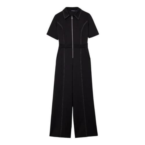 Desigual Höst/Vinter Jumpsuit för Kvinnor Black, Dam