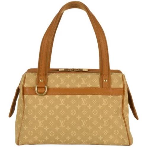 Louis Vuitton Vintage Pre-owned Tyg louis-vuitton-vskor Beige, Dam