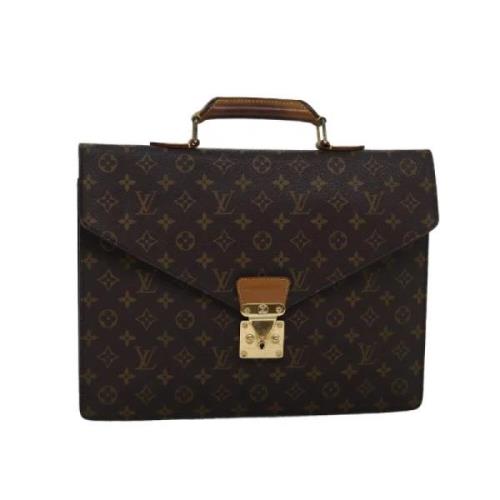 Louis Vuitton Vintage Pre-owned Canvas louis-vuitton-vskor Brown, Dam