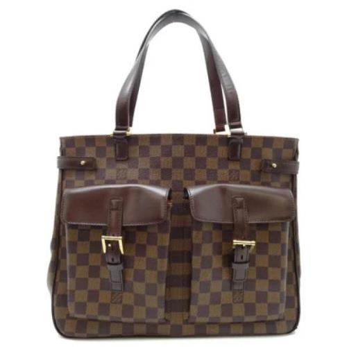 Louis Vuitton Vintage Pre-owned Canvas louis-vuitton-vskor Brown, Dam