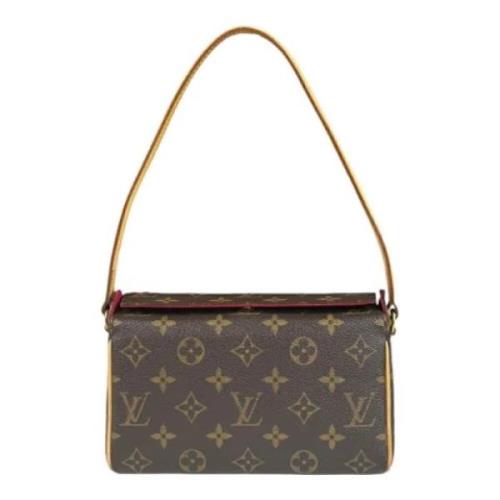 Louis Vuitton Vintage Pre-owned Tyg louis-vuitton-vskor Brown, Dam