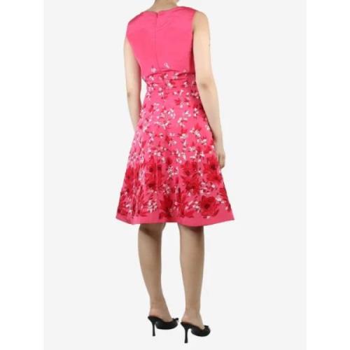 Oscar De La Renta Pre-owned Pre-owned Silke klnningar Pink, Dam