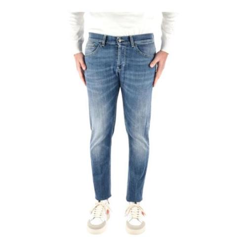 Dondup Denim Jeans för Män och Kvinnor Blue, Herr