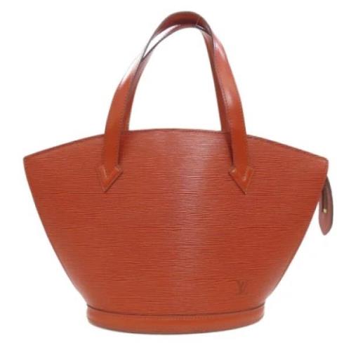 Louis Vuitton Vintage Pre-owned Laeder louis-vuitton-vskor Orange, Dam