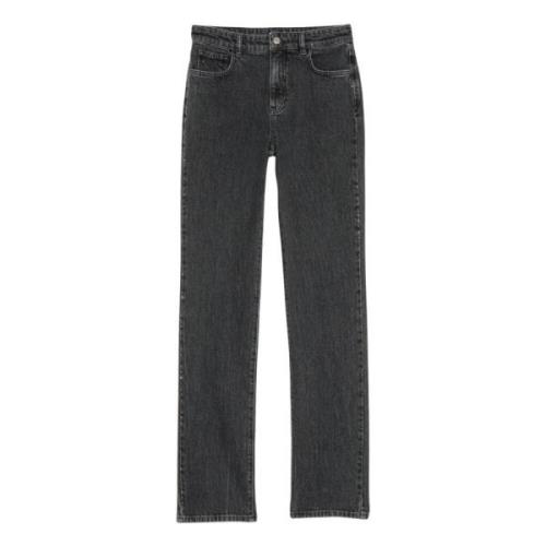 Twinset Jeans med Strassdekorationer Gray, Dam