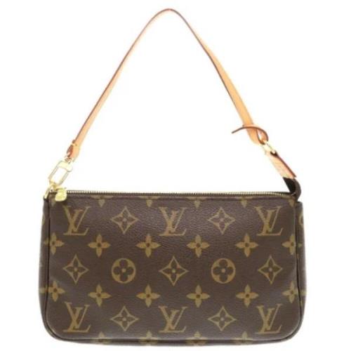 Louis Vuitton Vintage Pre-owned Canvas louis-vuitton-vskor Brown, Dam