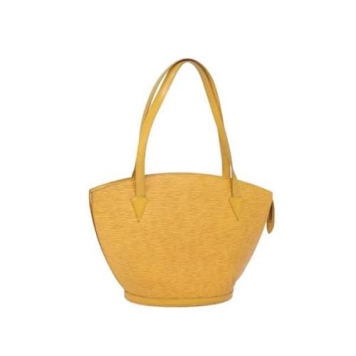 Louis Vuitton Vintage Pre-owned Laeder louis-vuitton-vskor Yellow, Dam