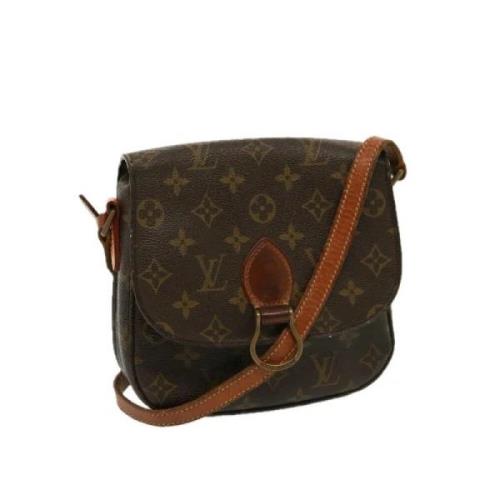 Louis Vuitton Vintage Pre-owned Canvas louis-vuitton-vskor Brown, Dam