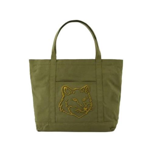 Maison Kitsuné Bomull totevskor Green, Dam