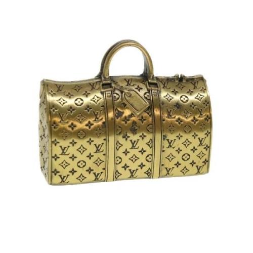 Louis Vuitton Vintage Pre-owned Canvas louis-vuitton-vskor Yellow, Dam