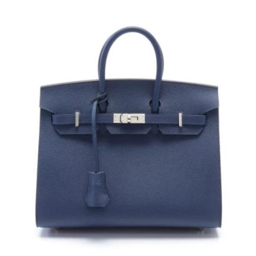 Hermès Vintage Pre-owned Tyg handvskor Blue, Dam