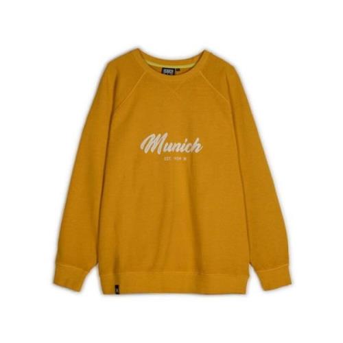 Munich Urban Raglan Sweatshirt Orange Orange, Herr