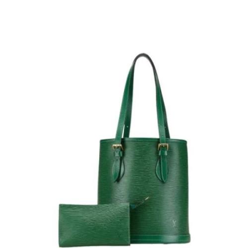 Louis Vuitton Vintage Pre-owned Laeder louis-vuitton-vskor Green, Dam