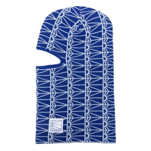 Rassvet Blå Logo Balaclava för Män Blue, Herr