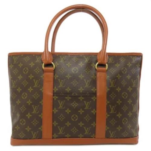 Louis Vuitton Vintage Pre-owned Canvas louis-vuitton-vskor Brown, Dam