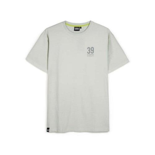 Munich Vintage Tryckt T-shirt Off White White, Herr