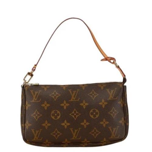 Louis Vuitton Vintage Pre-owned Canvas louis-vuitton-vskor Brown, Dam