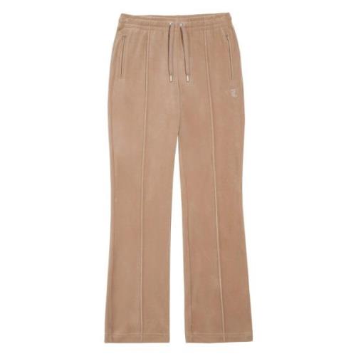 Juicy Couture Diamant Trackpants för Kvinnor Brown, Dam