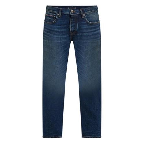 Tommy Hilfiger Fade Straight Denton Jeans Blue, Herr