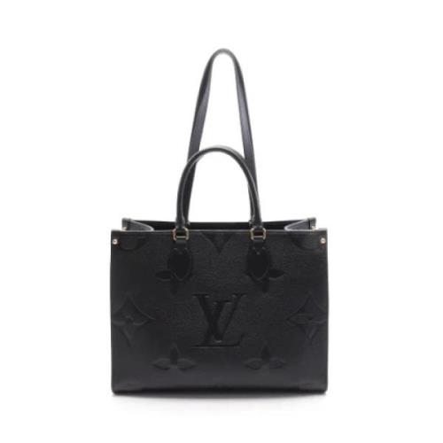 Louis Vuitton Vintage Pre-owned Tyg louis-vuitton-vskor Black, Dam