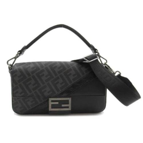 Fendi Vintage Pre-owned Tyg fendi-vskor Black, Dam