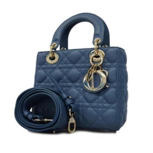 Dior Vintage Pre-owned Laeder dior-vskor Blue, Dam