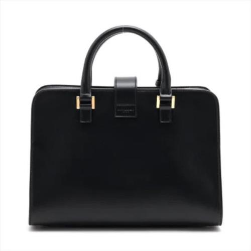 Yves Saint Laurent Vintage Pre-owned Laeder handvskor Black, Dam