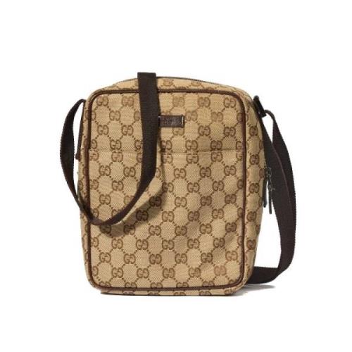 Gucci Vintage Pre-owned Tyg gucci-vskor Beige, Dam