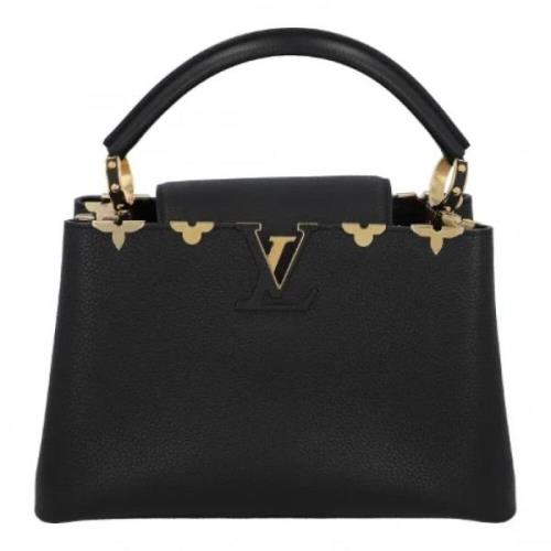 Louis Vuitton Vintage Pre-owned Tyg louis-vuitton-vskor Black, Dam