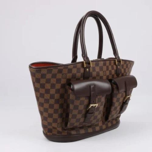 Louis Vuitton Vintage Pre-owned Laeder handvskor Brown, Dam