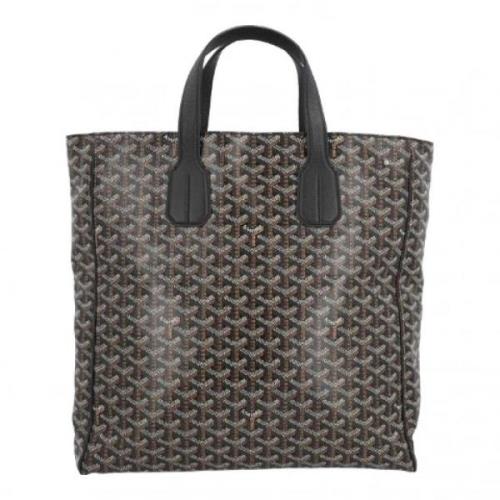 Goyard Vintage Pre-owned Canvas handvskor Black, Dam