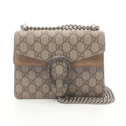 Gucci Vintage Pre-owned Tyg gucci-vskor Beige, Dam