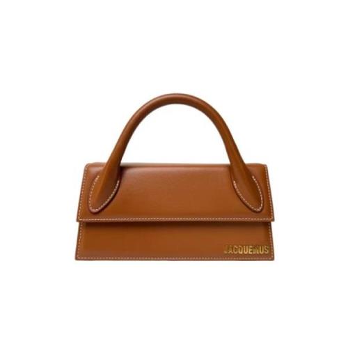 Jacquemus Pre-owned Pre-owned Tyg handvskor Brown, Dam