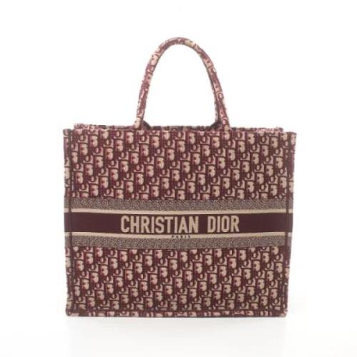 Dior Vintage Pre-owned Tyg dior-vskor Red, Dam