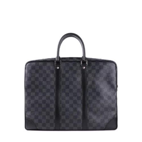 Louis Vuitton Vintage Pre-owned Canvas louis-vuitton-vskor Black, Dam