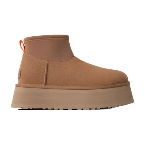 UGG Klassiska Mini Dipper Mockastövlar Brown, Dam