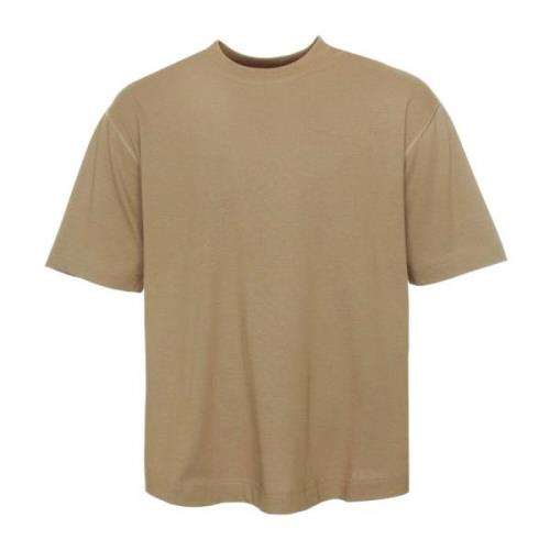 Closed Klassisk T-shirt Beige, Herr