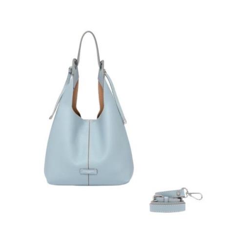 Gianni Chiarini Elsa Array Large Axelväska Blue, Dam