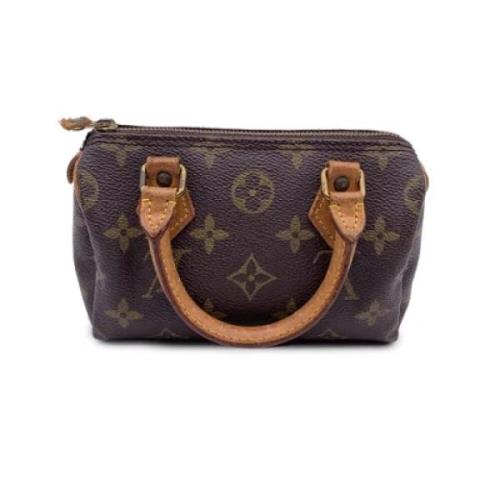 Louis Vuitton Vintage Pre-owned Canvas handvskor Brown, Dam