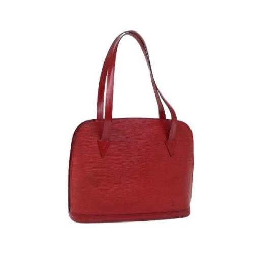 Louis Vuitton Vintage Pre-owned Laeder louis-vuitton-vskor Red, Dam