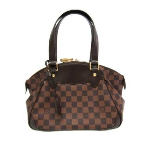 Louis Vuitton Vintage Pre-owned Canvas louis-vuitton-vskor Brown, Dam