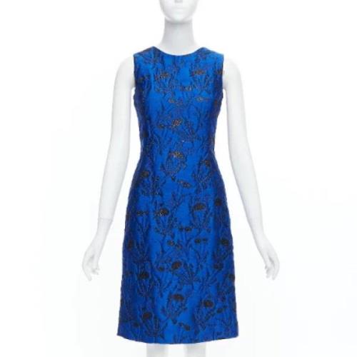 Oscar De La Renta Pre-owned Pre-owned Tyg klnningar Blue, Dam