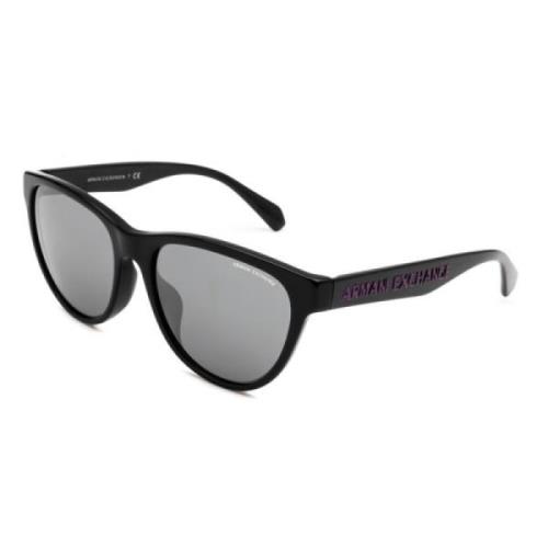 Armani Exchange Svart Resin Dam Solglasögon Black, Dam