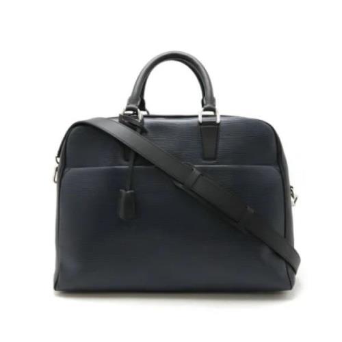 Louis Vuitton Vintage Pre-owned Laeder louis-vuitton-vskor Blue, Dam