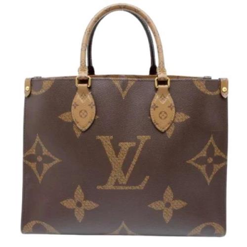 Louis Vuitton Vintage Pre-owned Tyg louis-vuitton-vskor Brown, Dam